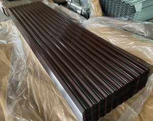 Tôle de Toiture en Aluminium-<span class=keywords><strong>Zinc</strong></span> à Longue Portée, <span class=keywords><strong>Prix</strong></span> au Mètre Carré, Épaisseur 0,45 mm 0,5 mm, Tuile en Acier Galvanisé Ondulé Prélaqué - Product Image 1