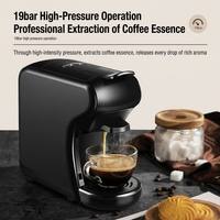 Machine à café multi-capsules électrique universelle 5-en-1, machine à expresso automatique 19 bars, compatible avec les dosettes NS DG K-Cup et la poudre