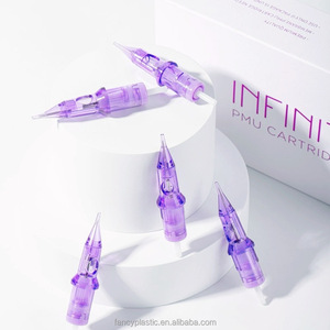 เข็มซิลิโคนสำหรับสักคิ้วปากถาวร ยี่ห้อ <span class=keywords><strong>FANCY</strong></span> แบบใช้แล้วทิ้ง คุณภาพระดับมืออาชีพ ขนาด 0.3-0.7 มม. แบบนาโน/ไมโครเทเปอร์ ผ่านการฆ่าเชื้อแล้ว - Product Image 5