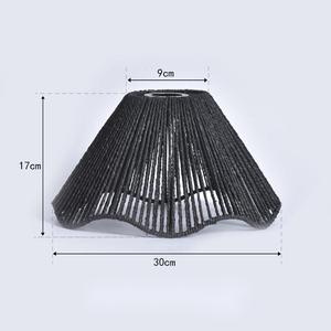 Ristorante cinese <span class=keywords><strong>paralume</strong></span> retrò cappello di paglia luce del ristorante stile wabi sabi sala da tè decorazione per illuminazione bar - Product Image 5