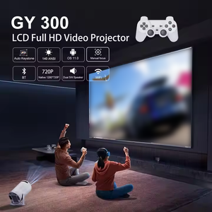 Hot bán <span class=keywords><strong>mini</strong></span> xách tay chiếu Hy 300 Google TV đi kèm với các trò chơi Android 1130000 + chơi game LCD thông minh chiếu - Product Image 4