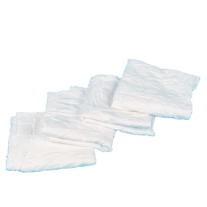 Chiffons en coton blanc super absorbants, chiffons de nettoyage industriels, 40-70 cm, absorption d'huile et d'eau, qualité supérieure, réutilisables, hôtel - Product Image 4