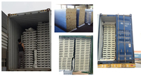 Panneaux muraux insonorisés en PU, isolation thermique pour toiture, panneaux sandwich PIR, coffrage en béton ICF, bloc en métal/acier, écologiques, résistants au feu