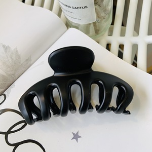 Nouvelle pince à cheveux géométrique en plastique de style européen et américain, élégante et simple, pince requin polie, accessoire <span class=keywords><strong>capillaire</strong></span> pour femme - Product Image 6
