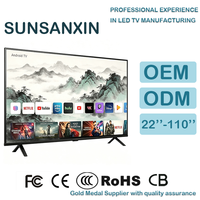 Téléviseur intelligent 65 pouces 4K UHD Android QLED LED pour hôtel HDTV