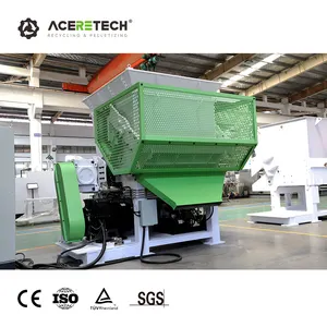 Customizable Heavy Duty Waste Plastic PP/PE Film Recycling Single Shaft Shredder Machine MS850