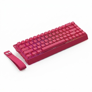 New Three-mode Wireless 68 Key <b>Mini</b> Side Engraved RGB Gradient Color Mechanical Keyboard Wrist Support <b>Laptop</b> 12 Months Warranty - Product Image 2