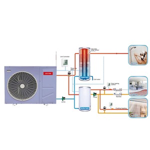 Bomba de Calor Aire-Agua AIRYINI A+++ Monobloque para Calefacción de Apartamentos <span class=keywords><strong>R32</strong></span>, Inverter DC EVI, Calefacción por Suelo Radiante - Product Image 1