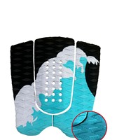 Plaquette antidérapante EVA pour aileron de shortboard, Plaquette antidérapante EVA pour planche de surf, Plaquette de talon pour la partie arrière de la planche