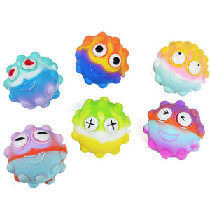 Mainan Silikon Kreatif Bentuk Mata Menonjol Bubble Ball Mouse Exterminator Pioneer Penghilang Stres Mainan Remas Whack-a-<span class=keywords><strong>Mole</strong></span> untuk Remaja (7-14 - Product Image 3