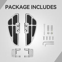 Planches de sol antidérapantes personnalisées en caoutchouc et aluminium pour conducteur, repose-pieds larges et repose-jambes pour Can-Am Spyder F3 / F3-S / F3-T (2015-2025)
