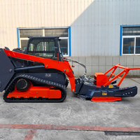 Minipala cingolata Derette con motore Yanmar da 72 CV, caricatore frontale, minipala agricola