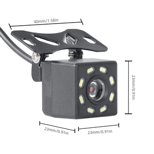 Caméra de Recul Voiture 8 LED Vision Nocturne Grand Angle 170 Degrés HD Étanche avec Fonction ADAS - Product Image 2