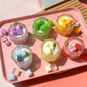 2025 simpatico Dessert a tema Kiwi Mango spremere budino tazza antistress giocattoli di rilassamento sensoriali a forma di <span class=keywords><strong>torta</strong></span> - Product Image 4