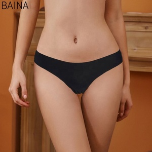 Venta al por mayor de ropa interior Bragas de cintura baja Calzoncillos invisibles sin rastro Bragas sin costuras para mujer - Product Image 4