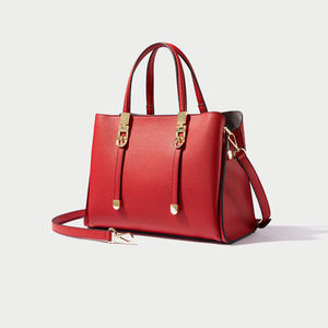 Bolsos de mano de alta capacidad para mujer, bolsas de mano con etiqueta privada, de hombro, Color rojo, de cuero genuino, cruzado, <span class=keywords><strong>2022</strong></span> - Product Image 6