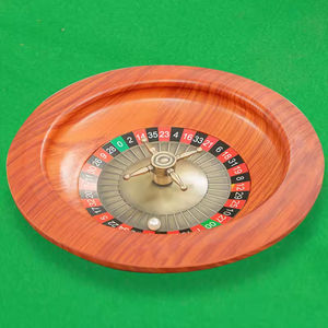 Mini <span class=keywords><strong>roulette</strong></span> en bois de 12 pouces avec roulement de précision, jeux pour adultes, <span class=keywords><strong>roulette</strong></span> de casino en acajou à vendre - Product Image 4