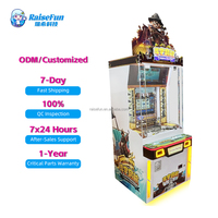 Machine de loterie commerciale, jeu de billets pour centre de divertissement d'arcade intérieur avec accepteur de jetons, modes de jeu multiples