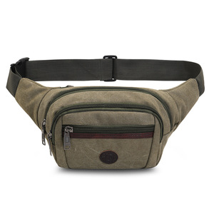 Sac banane décontracté en toile pour homme, idéal pour le sport, les voyages, la randonnée et le camping – Nouveauté OEM - Product Image 2