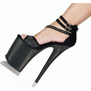 Vente directe d'usine, chaussures à plateforme sexy, vêtements de danse exotiques, talons hauts pour femmes - Product Image 1