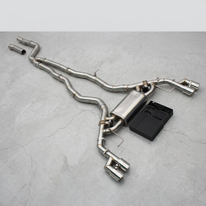 ท่อไอเสีย BOSKA Valvetronic สำหรับ BMW X3/X4 M40i 3.0T ปี 2018-2025 ผลิตจากสแตนเลสสตีล เพิ่มประสิทธิภาพการระบายไอเสีย - Product Image 1