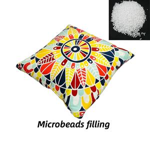 Quilted microbead trở lại đệm cho ngủ Spandex Bìa ném gối 40x40cm vuông massage & tính năng làm mát - Product Image 4