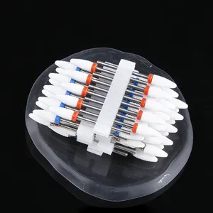 Lot de 10 embouts de ponceuse à ongles en céramique pour manucure et pédicure, fraises pour machine à polir les ongles en acrylique et gel - Product Image 5
