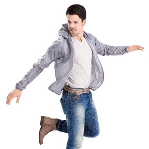 Bicicleta de ciclismo jersey <span class=keywords><strong>hombre</strong></span> manga anti-UV abrigo de viento a prueba de viento rápido seco <span class=keywords><strong>en</strong></span> jersey de ciclismo - Product Image 1