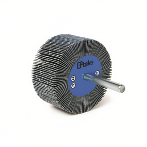 TTAKE Cylindrical Abrasive Cloth Flap <b>Wheel</b> 30x20mm 60 Grit 6mm Shaft for Metal <b>Grinding</b> - Product Image 2