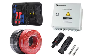 Sistema Híbrido de Almacenamiento de Energía Solar Fotovoltaica, Kit Completo de 5Kw, 8Kw, 10Kw, 12Kw, 15Kw, Sistemas de Energía Solar Fotovoltaica con Batería para Conexión a Red y Fuera de Red - Product Image 4