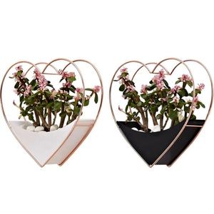 กระถางโลหะทำมือรูปหัวใจ - Product Image 2