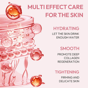 مجموعة منتجات العناية بالبشرة: سيروم وكريم ببتيد الوردي المبيض، كولاجين، سيروم تفتيح البشرة، PDRN، وDNA السلمون - Product Image 4