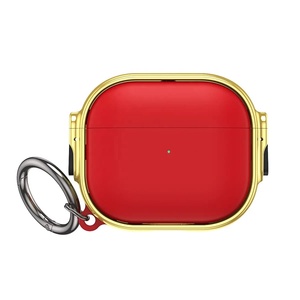 Étui pour écouteurs en silicone PC à bouton ouvert à une touche Sling en caoutchouc galvanisé Couverture de casque OEM à la mode pour antichoc - Product Image 1