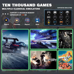 X2 PRO 128GB Consola de Videojuegos Retro, Plug and <span class=keywords><strong>Play</strong></span>, Controles Inalámbricos 2.4G, Reproductor de Juegos Arcade para TV, Consola de Videojuegos Personalizada - Product Image 4