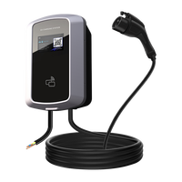 Nouvelle borne de recharge portable pour véhicules électriques de niveau 2, 9,6 kW, 32 A, 230 V, J1772 GBT, station de recharge rapide pour la rénovation/amélioration