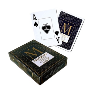 agua jugando a <span class=keywords><strong>las</strong></span> cartas de Pvc negro magia cartas de Poker Blackjack para juegos de la familia <span class=keywords><strong>Camping</strong></span> al aire libre - Product Image 3