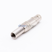 Connecteur BNC femelle droit de type baïonnette à souder IP65 50 ohms pour caméra de vidéosurveillance