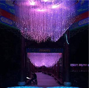 Source <span class=keywords><strong>lumineuse</strong></span> RGBW 6W avec télécommande IP65, avec de nombreuses spécifications, faisceau de fibres optiques en plastique pour éclairage de plafond - Product Image 6