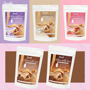 Thé au lait minceur Dromaka <span class=keywords><strong>pour</strong></span> la perte de poids, secret de Nancy, boisson brûle-graisses naturelle, détoxifiant, thé minceur à base de plantes, ingrédients 100% naturels - Product Image 6