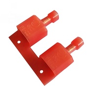 Connecteur de borne mâle isolé en laiton entièrement en nylon pour câble d'alimentation mâle à femelle 2-520102
