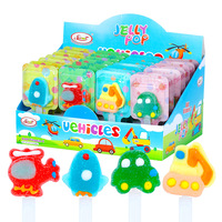 Bonbons gélifiés en forme de soucoupe volante pour exportation transfrontalière, version anglaise, boîte de 5 unités, MOQ 5 boîtes