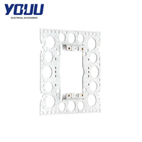 Support de montage mural YOUU Australie Standard en plastique simple face PB30S carré 153mm*153mm pour écran mince