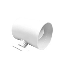 Vanne de contrôle du volume d'air de l'amortisseur de tuyau manuel ABS DN160mm 200mm pour ajuster le système de ventilation