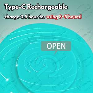 Pendentif LED pour animaux de compagnie <span class=keywords><strong>en</strong></span> forme de <span class=keywords><strong>pneu</strong></span>, électrique, 3 modes, clignotant lumineux pour promener les chiens la nuit - Product Image 5