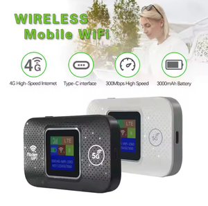 เราเตอร์ WiFi ฮอตสปอต WiFi แบบพกพา E5880พร้อมซิมการ์ดเราเตอร์ LCD mifis - Product Image 4