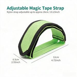 Sangles de pédale de vélo en nylon personnalisables avec logo, 5 couleurs, sangles de fixation réglables pour vélos fixie et de banlieue - Product Image 2