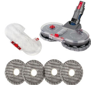 Para Dysons <span class=keywords><strong>V7</strong></span> V15, aspiradora eléctrica de suelo, Juego de cepillos para mopa, rociador de goteo en seco y húmedo, tela de algodón, piezas de accesorios para el hogar, batería - Product Image 2