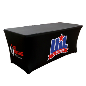 Đầy Màu sắc công ty căng bảng vải tùy chỉnh 6ft 8ft được trang bị vải khăn trải bàn - Product Image 4