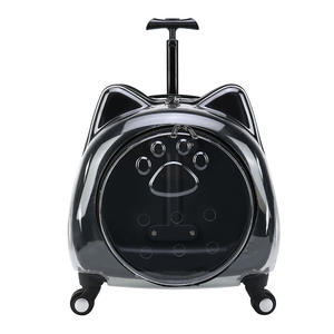 תיק מטען של חיית מחמד שקוף לחלוטין מתוך תרמיל חלל לחיות מחמד לשימוש בעלי חיים קטנים לשימוש רב תכליתי - Product Image 6