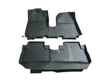 Tapis de sol de voiture 3D en TPE thermoformé double couche de luxe personnalisé, antidérapant, à bords profonds pour HONDA CRV 2007-2011
